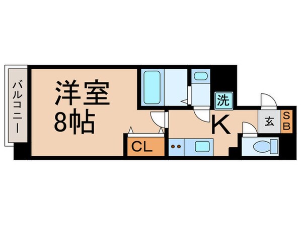 CASA FLUENTEの物件間取画像